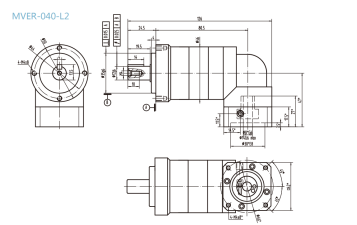 MVER-040-L2系列精密行星減