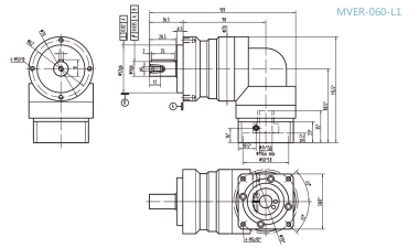 MVER-060-L1系列精密行星減