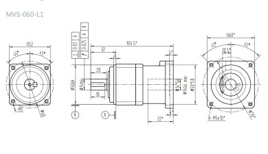 MVS060L1行星減速機(jī)型號(hào)