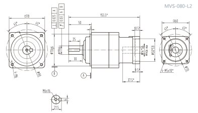 MVS080L2系列精密行星減速器的材質(zhì)優(yōu)勢