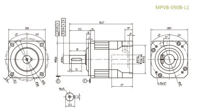 MPVB090BL1精密行星減速機的裝配工藝